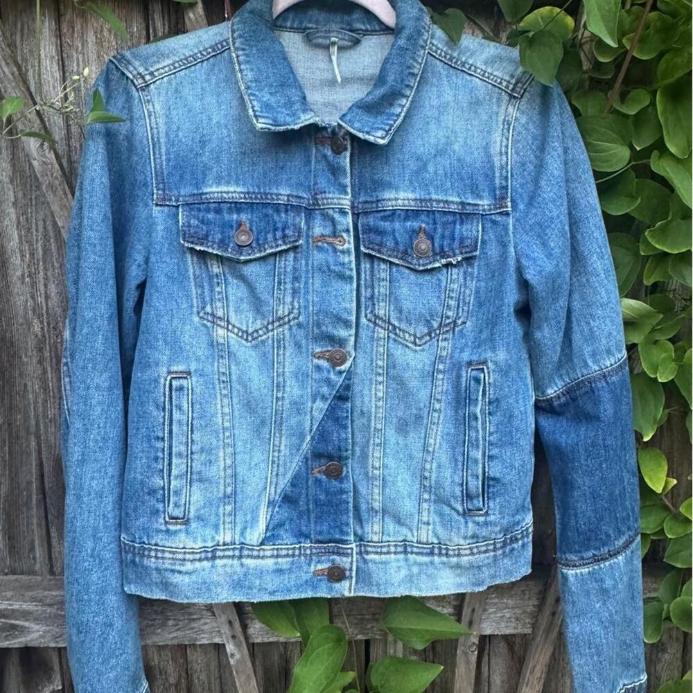 Free-people Women's Blue Jacket
